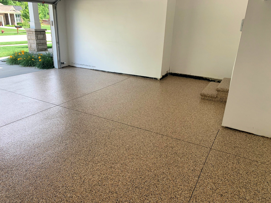 North Van garage — Metro Vancouver garage floor project